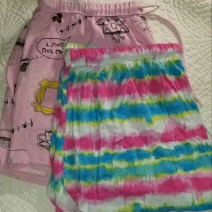 Ladies pajamas shorts,  2 pair